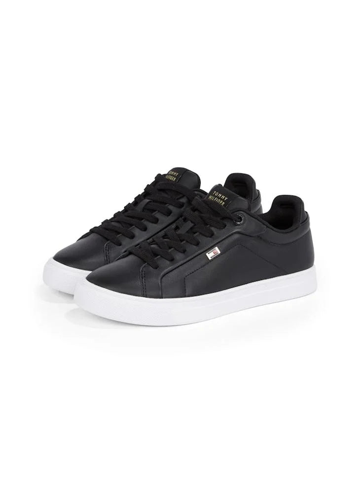 TOMMY HILFIGER Logo Detail Lace Up Low Top Sneakers
