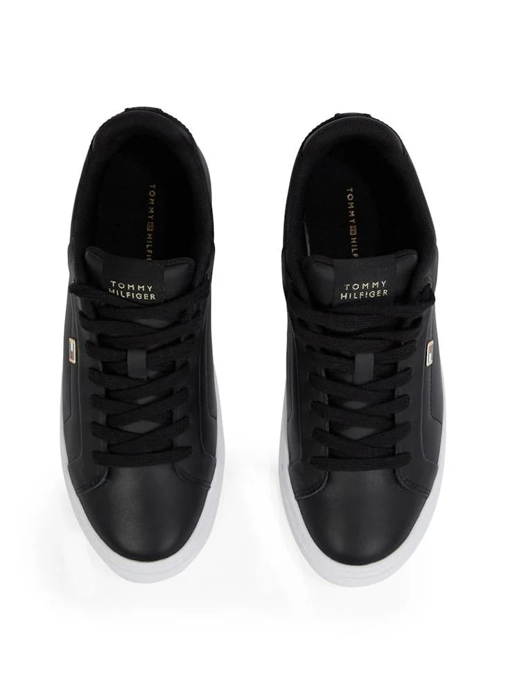 TOMMY HILFIGER Logo Detail Lace Up Low Top Sneakers